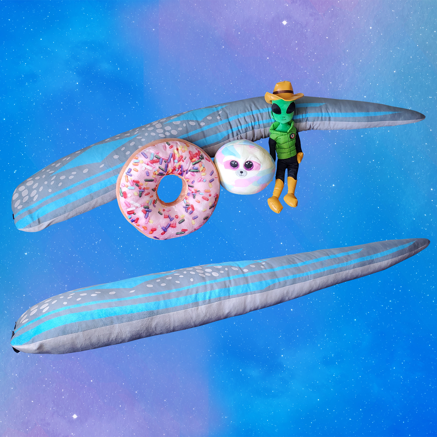 OkayDonuts Tail Pillow